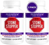 Kidney Stone Stopper Capsules - Kidney Cleanse & Support for Stones Prevention, Kidney Health & Detox Supplement, Chanca Piedra Alternative, pH Balance, Developed by Kidney Doctors (2 Pack)