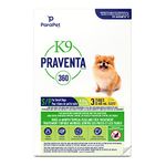 Parapet K9 Praventa 360 for Small Dogs - 3 Tubes