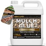 REHOUPTY Mulch Glue 5L, Fast Drying Mulch Binder Glue for Garden, Gravel Glue Ready to Use for Landscaping, Strong Mulch Lock Glue for Pea Gravel Rock Leaf Stones Bark