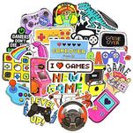 QTL Gaming Stickers for Laptop Stickers for Kids Adults Video Game Stickers for Water Bottles Game Stickers Vinyl Waterproof Stickers Packs 50Pcs