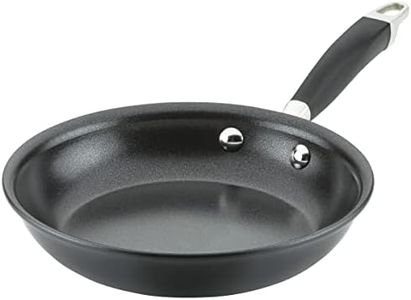 Anolon Advanced Home Hard-Anodized Nonstick Skillets (8.5-Inch, Onyx)