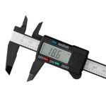 SCITOOLS Digital Caliper 0-4"/100mm Measuring Tool, Micrometer Caliper with Auto-Off Feature, Interchangeable Between inches and millimeters for Jewelry Measurement and 3D Printing