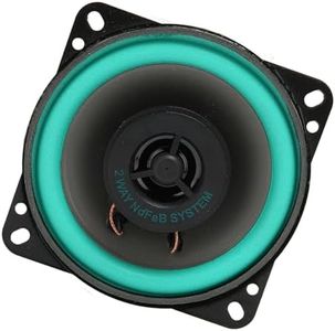 Coaxial 4in 100W High Power HiFi Stereo Car Speakers, 4 Ohms 87dB