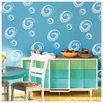 Kayra Decor Circle Stencil for Wall Painting - Size (16 x 24 inches, Plastic Sheet)