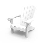 Keter Alpine Adirondack Garden Chair - White