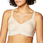 Olga Women's Easy Does It No Bulge Bra, Butterscotch, XXXL