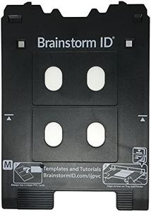 Inkjet PVC Card Tray for Canon PIXMA TS8000 and TS9000 Series Printers (Canon M Tray Printers) by Brainstorm ID
