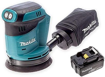 Makita DBO180Z 18V Li-ion Random Orbit Sander Cordless Body with 1 x 3Ah Battery
