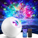 Star Projector, 【105 Effects+Dimmable】 Galaxy Projector Light for Bedroom, 【15 White Noises+Bluetooth】 Galaxy Light, 【Remote+Timer】 Sensory Lights