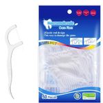 3 in 1 Tooth Cleaning Dental Floss Toothpick Flos Set for Clean Teeth Fresh Breath and Healthy Gums Supar - 50 Piece