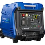 Westinghouse iGen4500DF Super Quiet Dual Fuel Portable Inverter Generator, 4500 Peak Watts & 3700 Rated Watts, Remote Electric Start, Gas & Propane Powered, RV Ready 30A Outlet, Parallel Capable