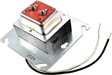 HQRP 24VAC 40VA Transformer Compatible with Nest Doorbell and All Versions of Ring Doorbell, Nest, Ecobee, Sensi, Honeywell Thermostat Power Supply Adapter Door-Bell 120v-to-24v Replacement UL Listed