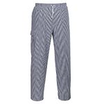 Portwest Chester Chefs Trouser, Size: XL, Colour: Check, C078CHRXL