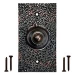 Akatva Door Bell Button – Bell Push Button – Doorbell Chime Wired - Doorbell Button Wired – Door Bell Ringer Button – Doorbell Button Replacement – Wired Doorbell Button - Oil Rubbed Bronze Finish