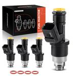 A-Premium Fuel Injectors Compatible with Honda CR-V 2010-2011, Civic 2013-2015, Accord 2008-2012 & Acura TSX 2009-2014, ILX 2013-2015, L4 2.4L, Gas, Set of 4