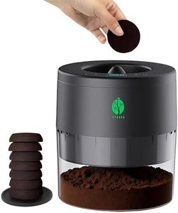 Automatic Coffee Grounds Dryer Hands-Free Coffee Bar Accessories Home Espresso Accessories Turns Wet Espresso Grounds Into Dry Reusable Grounds Ideal For Coffee Lovers Baristas & Home Coffee Stations