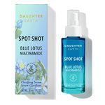 Daughter Earth 10% Niacinamide Face Serum | Spot Shot For Dark Spots, Uneven Skin Tones, Acne Marks With Hyaluronic Acid & Ceramides | Get Smoother Skin Enriched With Blue Lotus & Seaweeds - 30 ml