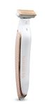 Finishing Touch Flawless Body Rechargeable Ladies Shaver and Trimmer, White/Rose Gold