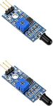 KitsGuru 2 Pcs Fire and Flame sensor infrared receiver module KG184