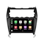 ikasus 2+32G Android Radio for Toyo-ta Camry 2012 2013 2014 with Wireless Apple Carplay and Android Auto, 10.1 inch Touchscreen Car Stereo with AHD Backup Camera, GPS Navigation & WiFi