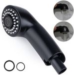 Kitchen Faucet Head Replacement For Grohe Kitchen Faucet Hose, Grohe Part 46298K00 / 46312KH0 Kitchen Sink Faucet Pull-Out Spray Wand Fits Grohe Pull Out Spray, Matte Black
