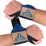 Bear Grips Wrist Wraps for Weightlifting | Weight Lifting Wrist Straps for Weightlifting | Extra Strength Gym Wrist Wraps | Two Wrist Wrap Per Pack | 12” & 18” | Lifting Wrist Wraps for Men & Women