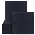 DEKIRU Upgraded 12 Pack Acoustic Panels, 12 X 12 X 0.4 Inches Sound Proofing Studio Foam Padding High Density Bevled Edge Tiles Soundproofing Panels, Great for Wall Decoration and Acoustic Treatment