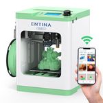 Tina2S Mini 3D Printers with WiFi Cloud Printing, Huge Models Library, Fully Assembled, Mini 3D Printer for Beginners, Open Source with Auto Leveling, High Precision FDM 3D Printer for STEM, Home