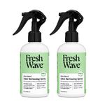 Fresh Wave Odor Eliminator Spray & Air Freshener | Fine Mist | Odor Absorbers for Home | Safer Odor Relief | Natural Plant-Based Odor Eliminator | For Furniture, Fabrics & Trash (Original, 2 Pack)