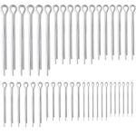 Cotter Pins Assortment Kit , 304 Stainless Steel Split Pins Kit, Retaining Spring Hitch Cotter Pin Set for Automotive, Mechanics, Car Garage, Workshop