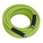 Sealey 10m x Ø8mm High-Visibility Hybrid Air Hose with 1/4"BSP Unions - AHHC10G