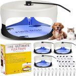 Qualirey 4 Packs Flea Traps for Ins
