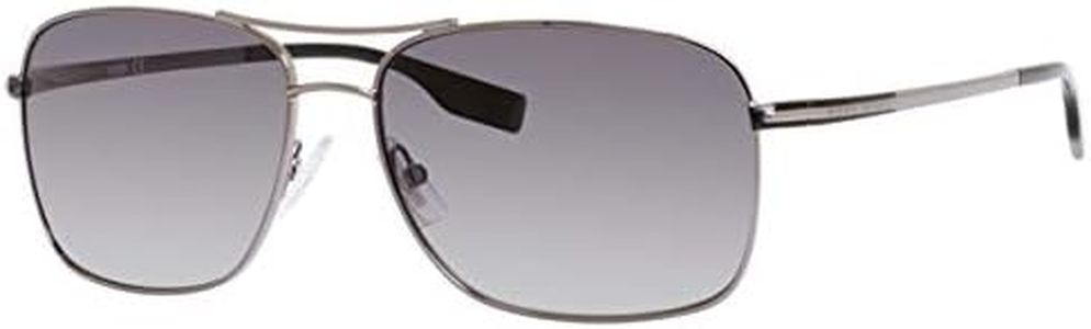 Hugo Boss mens B0581ps Sunglasses, Dark Ruthenium, 59mm US