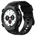 Spigen Rugged Armor Pro Designed for Galaxy Watch 4 Classic Case with Band 42mm - Charcoal Gray