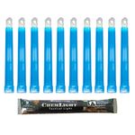 Cyalume ChemLight Military Grade Chemical Light Sticks, Blue, 6" Long, 8 Hour Duration (Pack of 10)