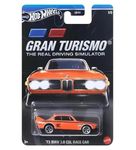 Hot Wheels Gran Turismo- 73 BMW 3.0 SCL Race Car Ages 3 and Up (Orange)