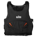 Gill Pursuit Buoyancy Aid PFD - Unisex, Lightweight, Adjustable, Reflective (Black, M)