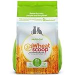 sWheat Scoop Wheat-Based Natural Cat Litter, Multi-Cat, 36 Pound Bag