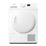 COMFEE' Freestanding Heat Pump Tumble Dryer,8kg Front Load,16 Programmes, Auto-Dry,Anti-Crease,Refresh,White,CFG09EH80/W-UK