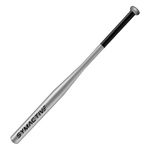 Amazon Brand - Symactive 34" Aluminum Professional Baseball Bat | Balanced Design for Powerful Swings | Rubber Grip for Comfort & Stability | for Beginners & Advanced Players | Practice & Competitive Use | Silver