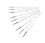 9pcs Paint Brush Long-Needle-Sharp Liner Long Fine Line Letterer Paintbrush for Watercolor Lettering Nail-Art Detail Painting 0# 3pcs 00# 3pcs 000# 3pcs