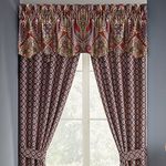 Croscill Margaux Coordinating Window Treatment, 54 x 19, Multicolor