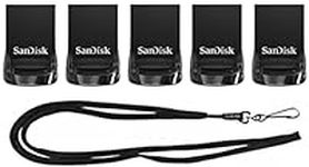 SanDisk 16GB (5 Pack) Ultra Fit USB