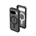 URBAN ARMOR GEAR UAG Made for Google Pixel 10 Case & Pixel 10 Pro Case Pathfinder Clear - Compatible with Pixelsnap & Magnetic Charging Transparent Rugged Protective Cover, Ash/Black