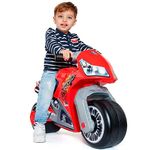 Molto motor cross ride-on bike, from 18 months onwards, off-road, high-tech toy decoration and desigfn, does not come off the ground. Sporty and unique design (Red)