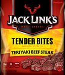 Jack Link's Premium Cuts Beef Steak Tender Bites, Teriyaki, 2.85-Ounce (Pack of 4)
