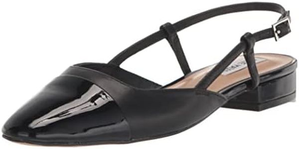 Steve Madden Belinda Flat Black Leather 9.5