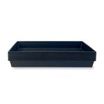 10 Plant Growing Trays (No Drain Holes) - 21" x 11" - Perfect Garden Seed Starter Grow Trays: For Seedlings, Indoor Gardening, Growing Microgreens, Wheatgrass & More - Soil or Hydroponic