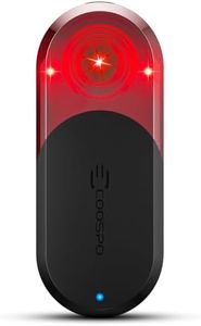 COOSPO TR70 Bike Radar Tail Light, Alerts for Vehicles in 140M, Auto Brake Highlight, 7 Lighting Modes, 40H Long Battery Life, Support APP Display for Road & MTB Cycling Safety