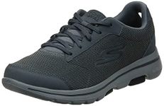 Skechers Men's Go 5 Demitasse-Textured Knit Lace Up Performance Walking Shoe